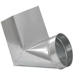 Cody 2364146 90 deg Underline Register Boot 6 in Dia Replacement MPN