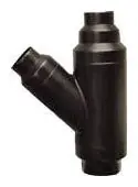 General Plastics BY864 8 x 4 x 4 to 8 x 8 x 6, Black, High Density Polyethylene, Mini Multi-Fit, Reducing, Wye
