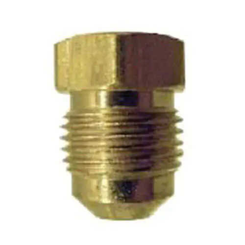 Holyoke Fittings 57-8 Brass Plug 1/2 Flare W2-58