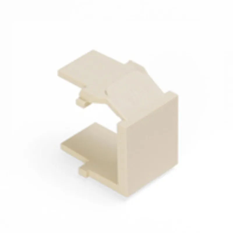Leviton 41084-BTB Light Almond Plastic Snap-In Blank Insert