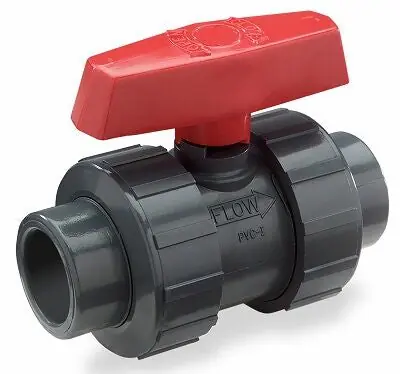 EVERFLOW 280TS034 Schedule 80 PVC True Union Ball Valve with EPDM O-Rings 150 PSI 3/4