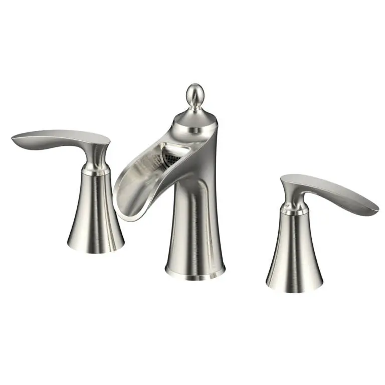 Luxury Line 192-6438 CMI Aegean Widespread Bathroom Faucet with Brass Pop-Up Drain