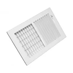 Auer Registers 22W1206 12X6 Sidewall Register WH