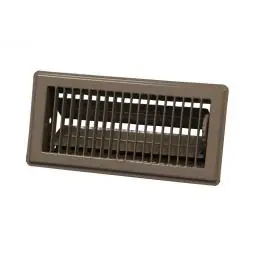 Auer Registers 28B0414 4X14 Floor Register / Brown