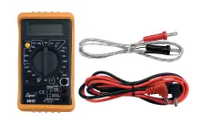 HVAC DM10T Economy Dig Multimeter W/ Temp