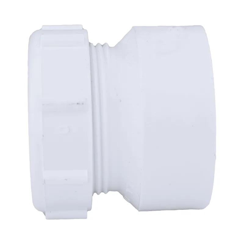 Charlotte Pipe 06383 1-1/2 Trap Adapter - Hub x Slip Joint - PVC DWV