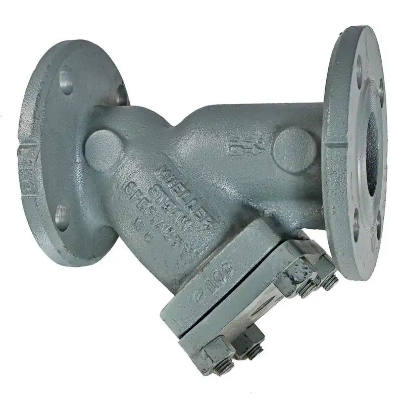 Mueller Steam Specialty M6726137 Model 781 Wye 2 in. Carbon Steel Flanged Mesh Size Valve Strainer
