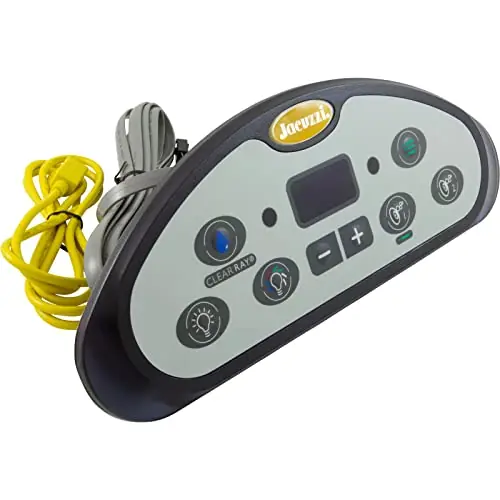 Jacuzzi 6600-715 Topside Control Panel J300 Series 2 Pump 2014 Model