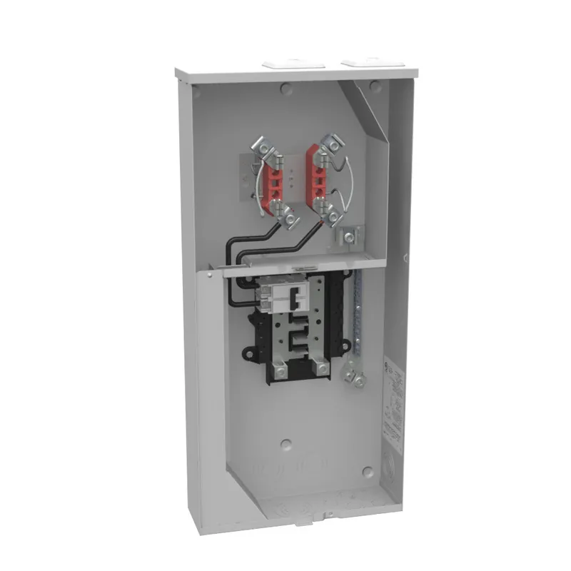 Milbank U5168-XTL-100 4 Term, Ringless, 2 Small Closing Plates, 1-100 Amp, Main Breaker, 10 Branch Circuit