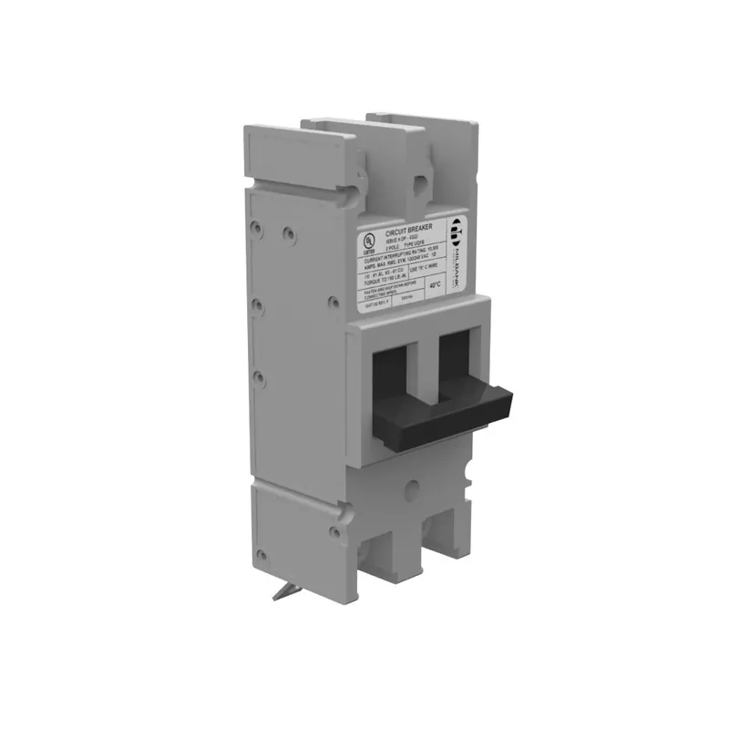 Milbank UQFB-M-200 200 AMP 2 POLE 240 VOLT BOLT-ON 10K AIC THREADED TANG LOAD SIDE