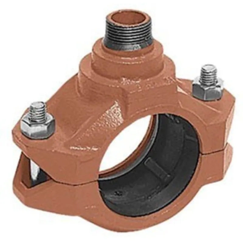 Gruvlok GVLF-7042F-600.150-E-PNTD 6 x 1-1/2 Coupling (Outlet) - Painted - FPT (EPDM (Green))