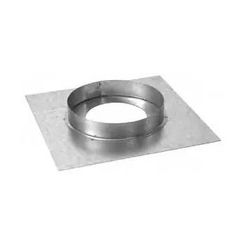 Metal-Fab 4BFS Firestop Spacer Vent Pipe, 4.56 in Dia Inside x 6.5 in Dia Outside, For Use With Biomass fuels