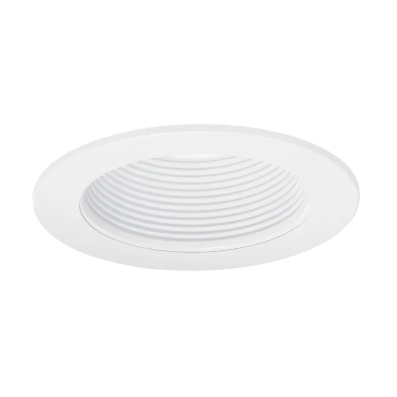 Juno V4044WWH 4 Low Voltage White Baffle with Regressed Gimbal Ring