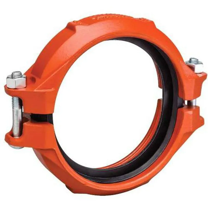 Victaulic L024357PE0 FireLock Style 357 2-1/2 in. Orange Enamel Coupling
