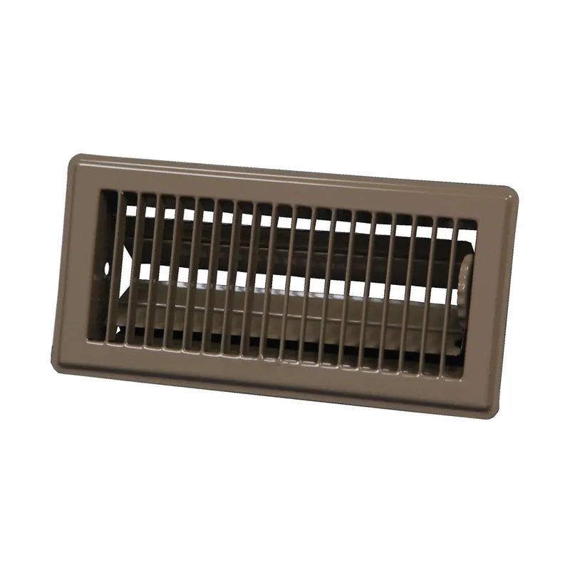 Auer Registers 28W0410 4X10 Floor Register WH