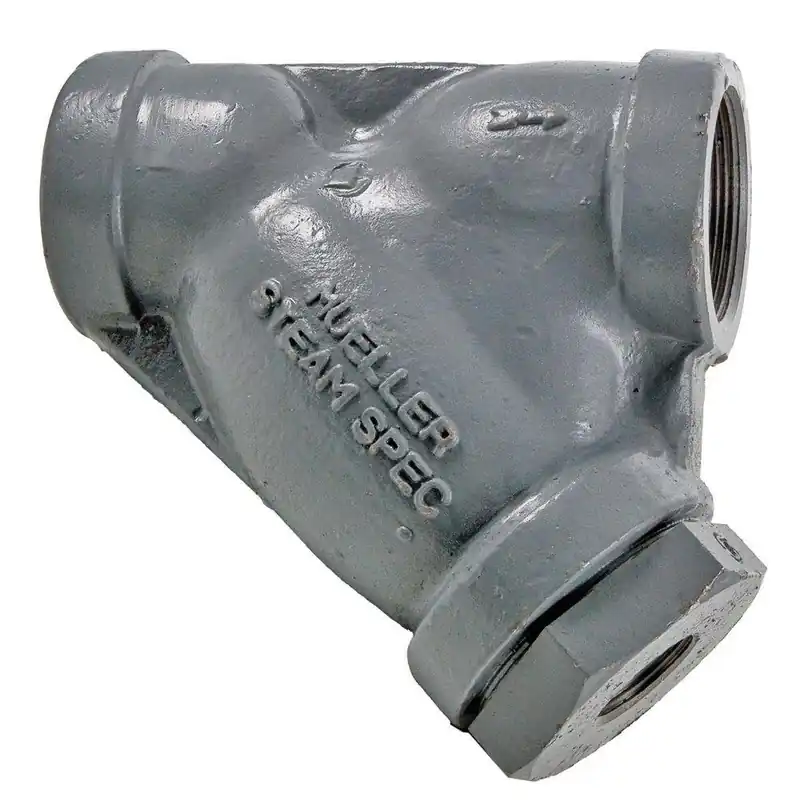Mueller Steam Specialty M6700670 Model 581 600# Carbon Steel Threaded Mesh Wye Strainer