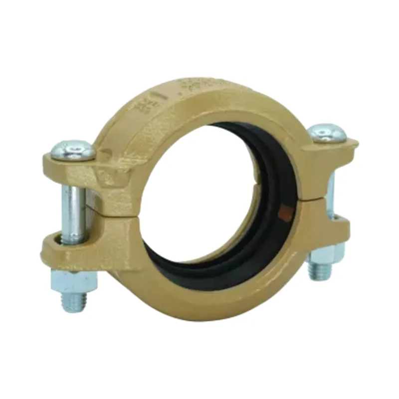 Gruvlok GVLF-616-250.200-ENP 2-1/2 x 2 Coupling (Reducing) - Copper - GR x GR