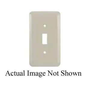 Mulberry 74152 Princess Wall Plate, 2 Gangs, 4.562 in W x 5 in H