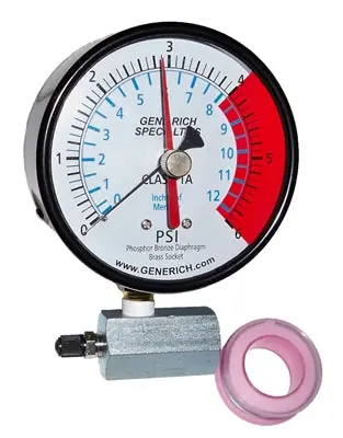 BLUERIB BR551DNS-404AZ GAS TEST ASSY W/OVER PROTECTION