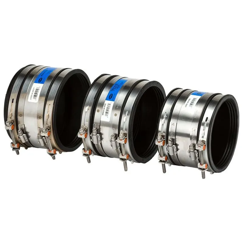 Mission Rubber 1406271 6 to 4 Clay to Cast Iron/Plastic Coupling