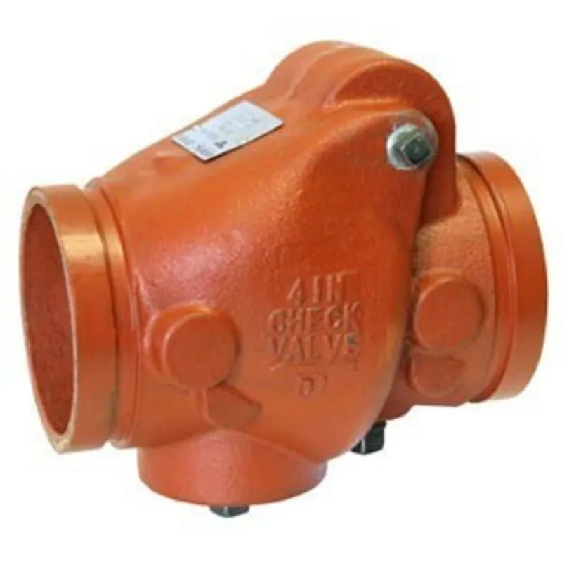 Gruvlok GVLF-7811-250 2-1/2 Check Valve - GR x GR