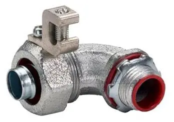 Southwire Company 491SGR 90 Deg 1/2-in Liquidtight Connectors With Grounding Lug