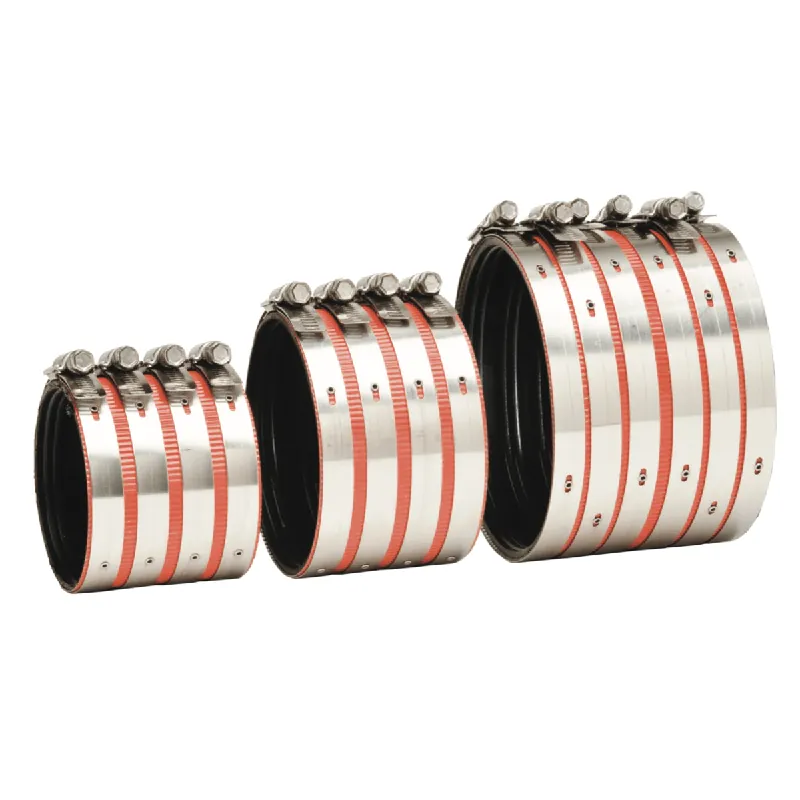 Tyler Pipe Company 4006 2 Husky 4000 Series stainless steel coupling for joining No-Hub cast iron soil pipe