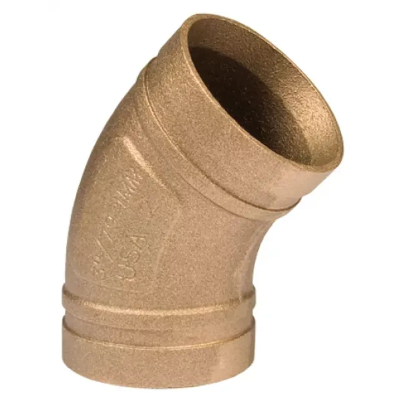 Gruvlok GVLF-601-300 3 45 Degree Elbow - Copper - GR x GR
