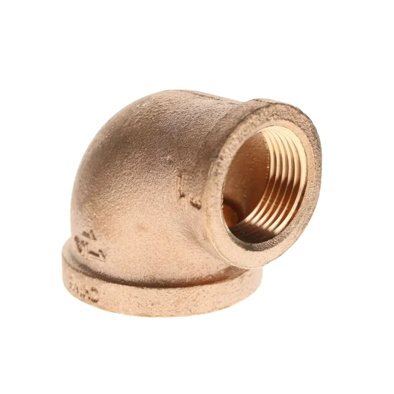 Legend Valve BRIF-050.038-90EL-NL 1/2 x 3/8 - 90 Deg Bronze Reducing Elbow - Lead Free