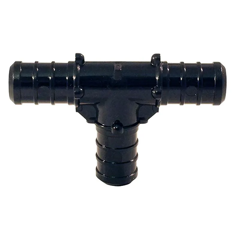 RIIFO PPT1112 1-in x 1-in x 1/2-in Poly Alloy Reducing Crimp Tee