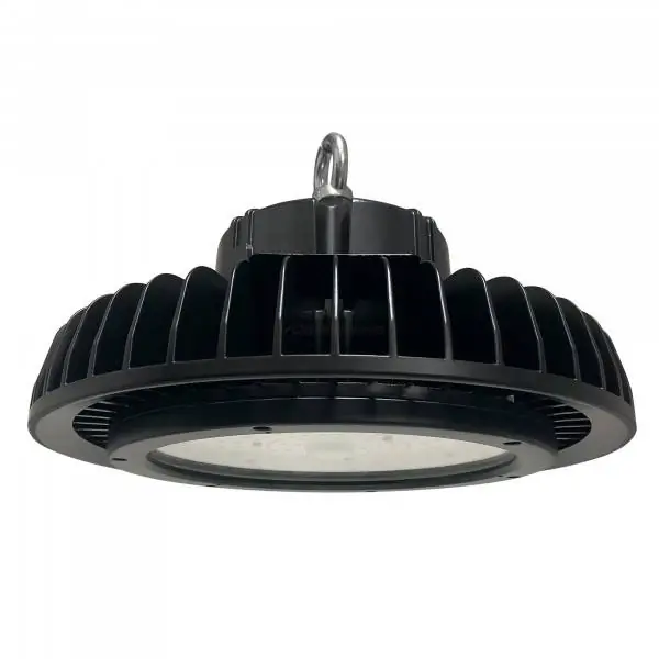 ASD Lighting ASD-UHB2A-150A50-BK Round High Bays Dimmable, Black
