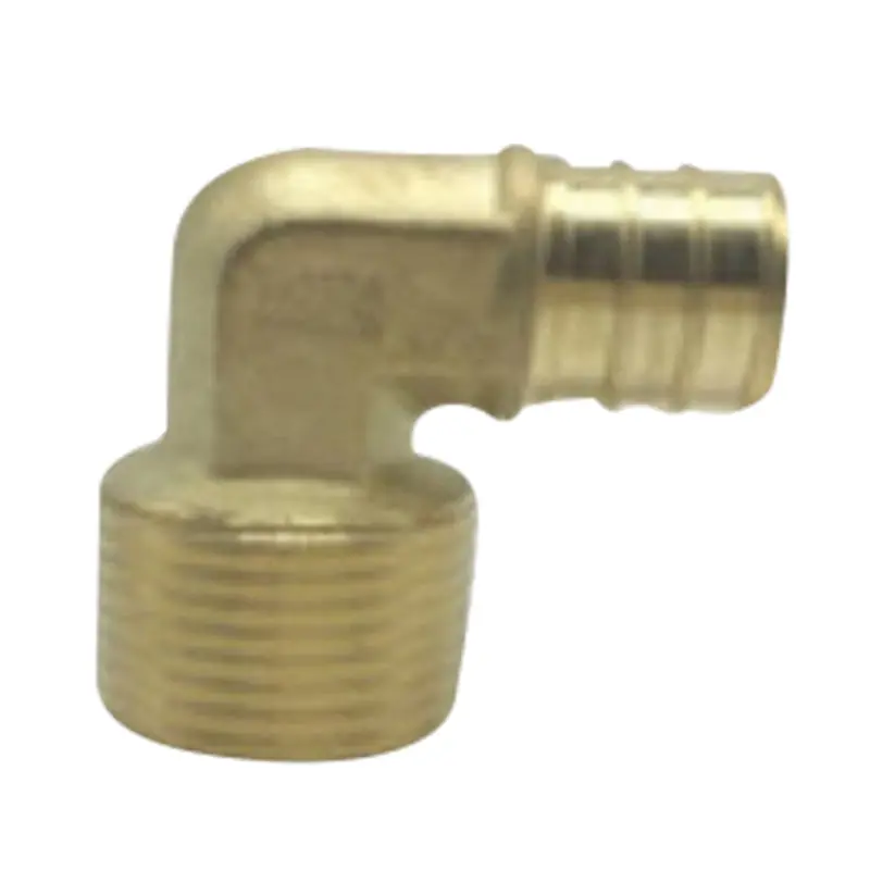 Matco-Norca PXLM0404LF Elbow, 3/4 in Nominal, PEX Barb x MNPT End Style, Brass