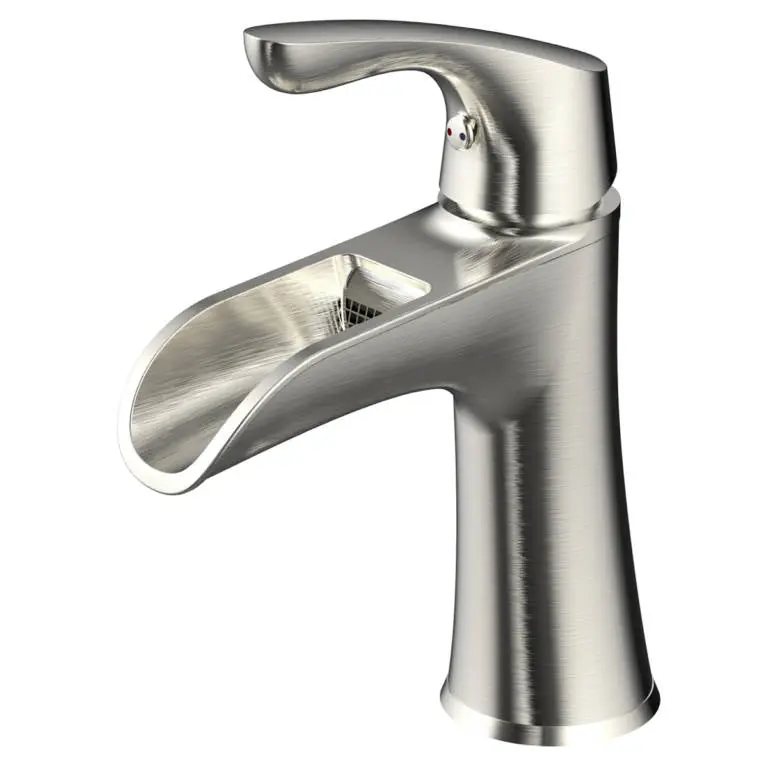 Luxury Line 192-6432 Cheyenne Single Handle Bathroom Faucet with Pop-Up Drain
