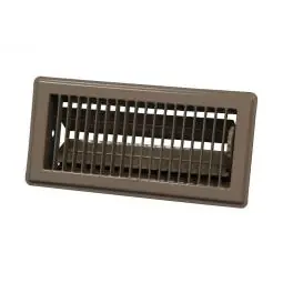 Auer Registers 28W0412 4X12 Floor Register / WH