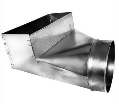 SOUTHWARK METAL MFG CO 24R6107 24R 6X10X7 90 BOOT