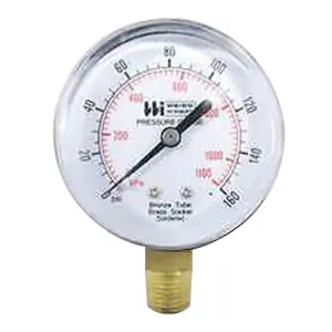 Weiss Instruments TL25-160-4L Temperature Gauge