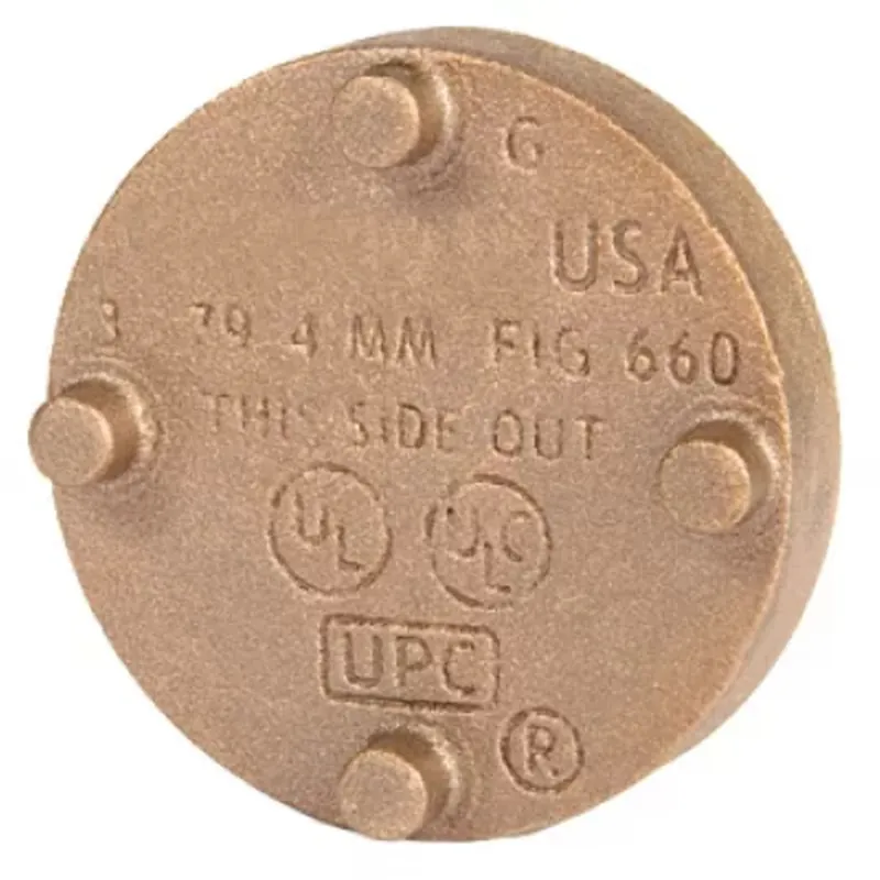 Gruvlok GVLF-660-200 2 Cap - Copper - GR
