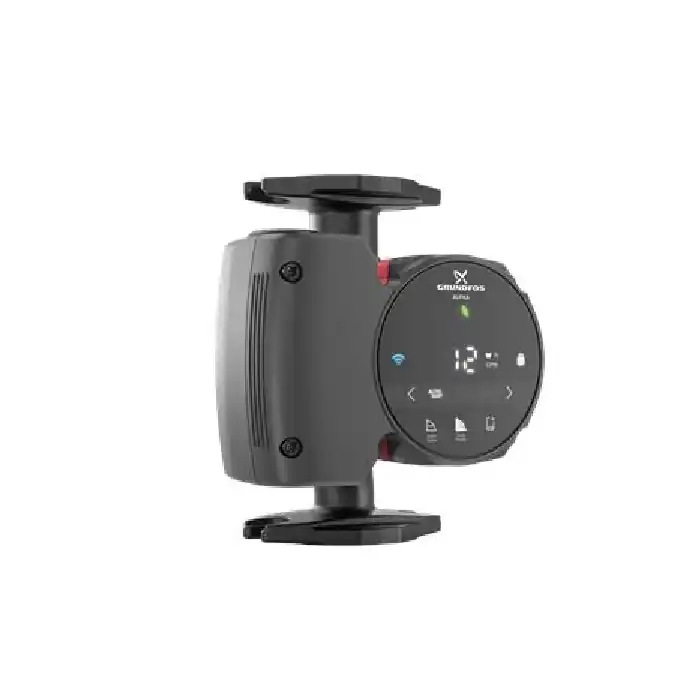 PINNACLE SALES 92603115 ALPHA 15-58 F High Efficiency Circulator, For Circulating Liquids in Heating Systems, Bluetooth Enabled, Cast Iron, ECM, 115V, 1/20 HP, GF 15/26 Pipe Connection