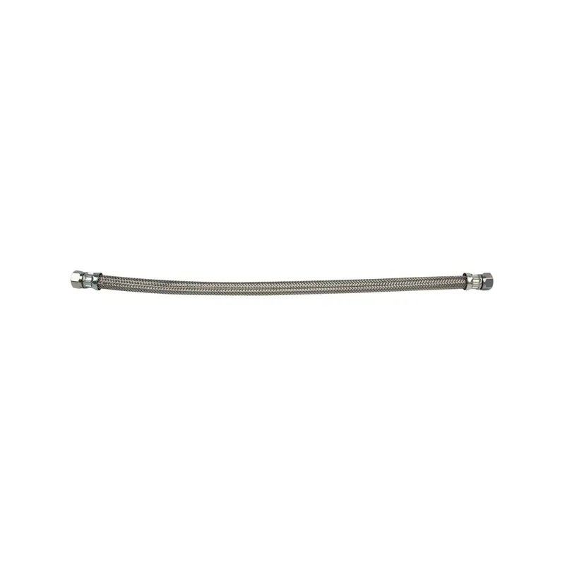 BrassCraft S1-16DWF Flexible Braided Water Dishwasher Connector 3/8 inch Compression 16 inch L