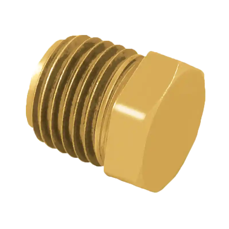 JB Industries 121-C Brass Plug, 3/8 Hex Head (P3)