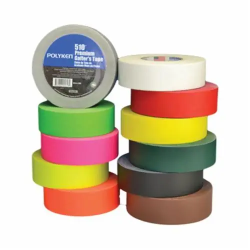 Berry Global 1140362 Polyken 510 Premium Grade Gaffers Tape 48 mm W x 50 m L