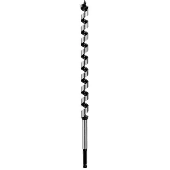 MAG-BIT 735.1416B Ship Auger, 17 in OAL, 12 in L Flute Twist Flute, 735.1416B