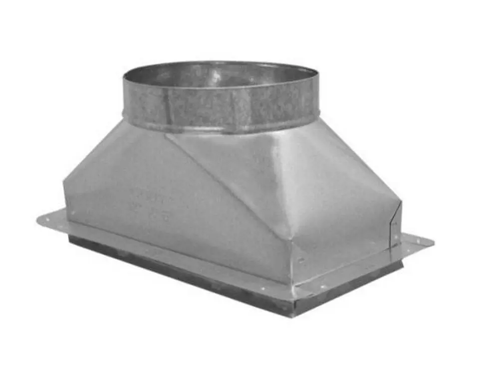 Cody Company 6016128 12 in x 6 in x 8 in Duct Square-To-Round COD60112UX