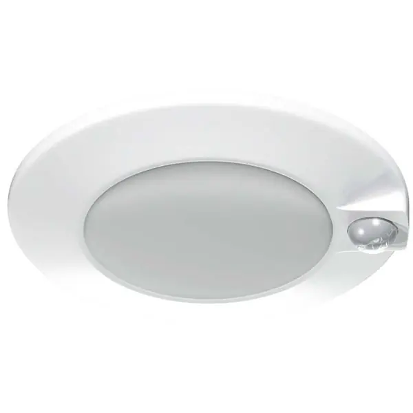 Elite Lighting RL417-600L-120-30K-WH LED 4-in Closet Lighting Module With Build In PIR Motion Sensor