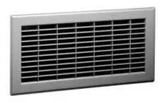 AirMate 325_24X14-BR 24 x 14, 1/2 x 2 Fin Spacing, Brown Enameled Steel, Smooth Surface Face, Heavy Duty, Floor Return Air Grille