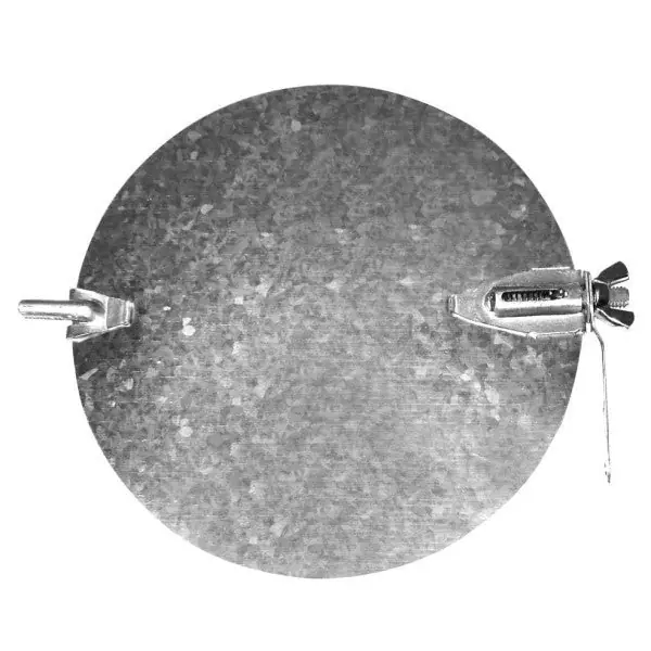 Cody Company 3005 Galvanized 5-in Damper with Hardware for Start Collar, 26 Gauge