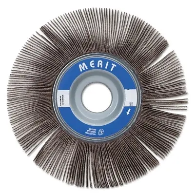 Merit Abrasives 8834123058 High Performance Flap Wheels 6 in x 3 in 120 Grit 6000 rpm