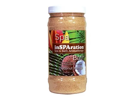 InSPAration 741 Spa & Bath Aromatherapy Crystals Coconut Mango 19oz Jar