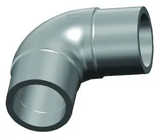 GF Central Plastics 360-000-238 1-1/4 x 1-1/4 IPS Butt x IPS Butt Schedule DR 11 Virgin Black