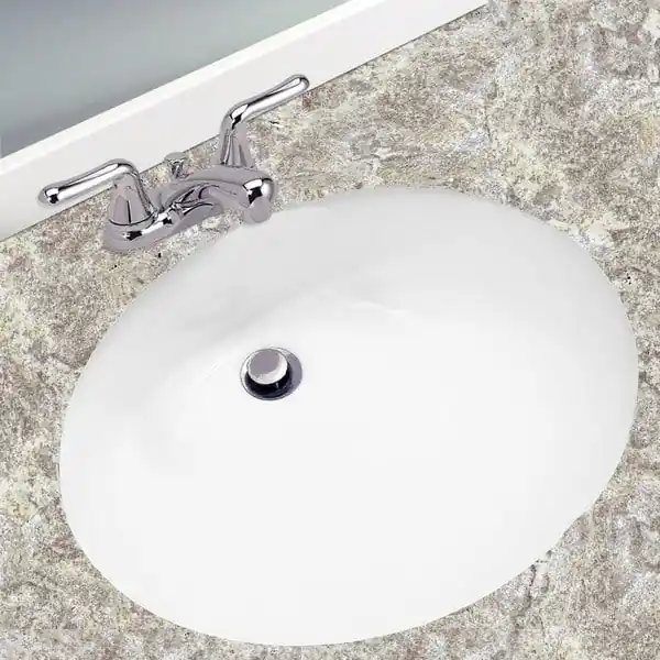 HydraPro HPUL1714 Bathroom Sink Power 16.875 Inches x 13.625 Inches